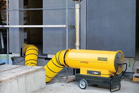 Тепловая пушка Wacker Neuson HI 90 HD непрямого нагрева – анонс, характеристики, 