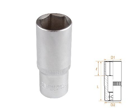 Головка торцевая глубокая шестигранная 1/2&quot;, 24 мм AFFIX AF00140024 AFFIX – анонс, характеристики, MSTAF00140024 