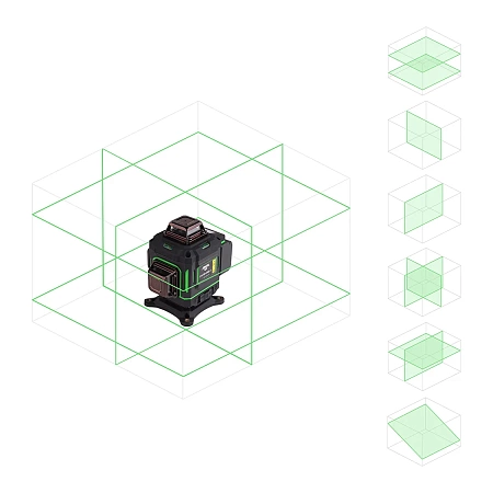 Лазерный уровень AMO LN 4D-360-7 с зеленым лучом (856150) AMO – анонс, характеристики, 