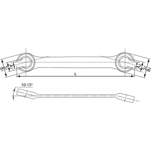 Набор ключей разрезных Thorvik FNWS005 8-19 мм : 1&nbsp;640 &#8381; 