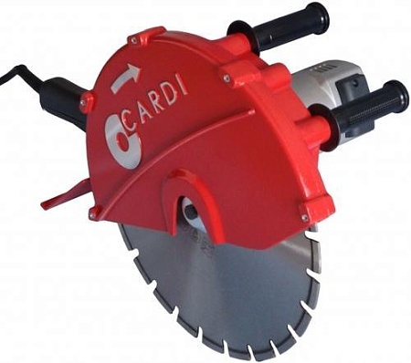 Электрическая алмазная дисковая пила CARDI ТP 400 (без диска) новое в магазине tool-24.ru