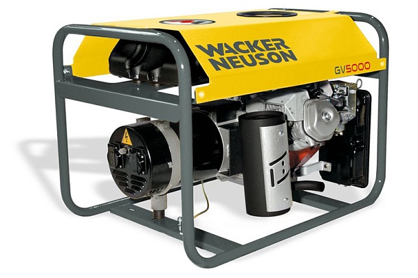 Бесплатные фото электрогенератор wacker neuson gv 5000a