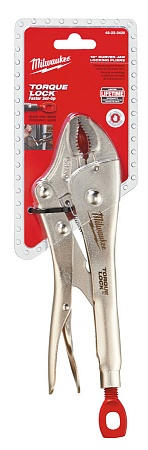 Цена по акции на milwaukee 10torque lock зажим закругленные губки в магазине Инструмент-24