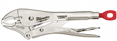 Цена по акции на milwaukee 10torque lock зажим закругленные губки в магазине Инструмент-24