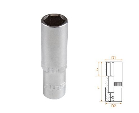 Головка торцевая глубокая шестигранная 3/8&quot;, 13 мм AFFIX AF00130013 AFFIX – анонс, характеристики, MSTAF00130013 