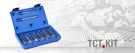EUROBOOR TCT.KIT Набор из 6 фрез WELDON / NITTO – анонс, характеристики, 