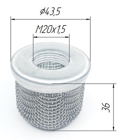 *SM238007 Фильтр грубой очистки для Mars 23: 426.72 &#8381;