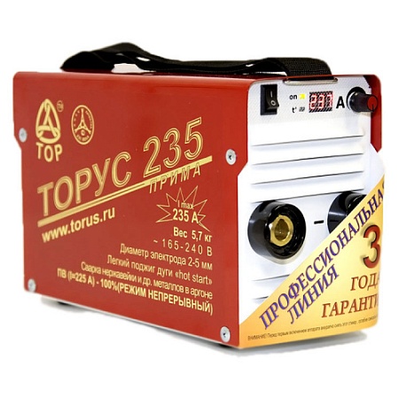 Сварочный аппарат инвертор TOP ТОРУС-235 ПРИМА – анонс, характеристики, 
