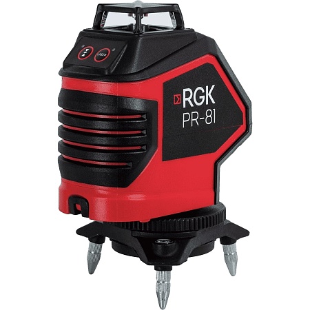 Лазерный уровень RGK PR-81 (4610011873270) RGK – анонс, характеристики, 