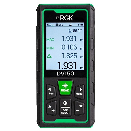 Лазерный дальномер с видоискателем RGK DV150 с калибровкой (134127) RGK – анонс, характеристики, 