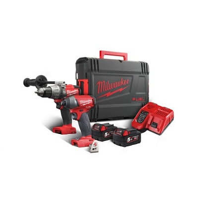 Акции и распродажа milwaukee m18 fpp2a-502x набор аккумуляторного инструмента fuel™