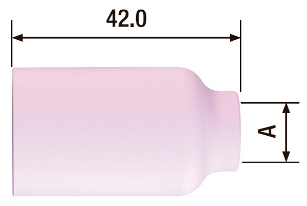 Сопло для газовой линзы FUBAG №8 ф12.5 в магазине Инструмент-24