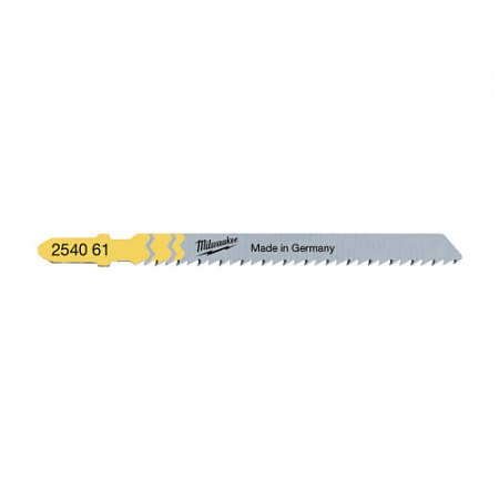 Полотна для лобзика Milwaukee 75x2.5 mm T 101 B - 5шт для чистой резки – анонс, характеристики, 
