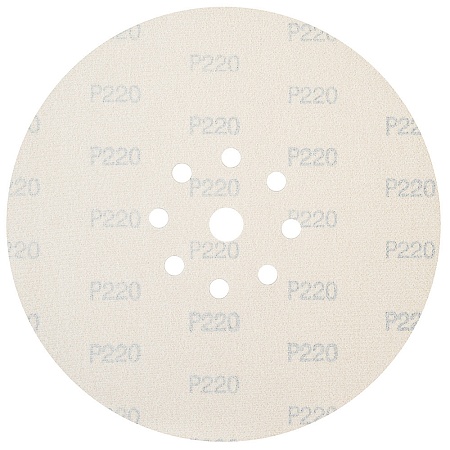 *GRIPPAPER225P220H9-50 Абразивный круг SCHTAER GRIPPaper 225 мм на бумажной основе 9 отв., 50 шт SCHTAER – анонс, характеристики, 