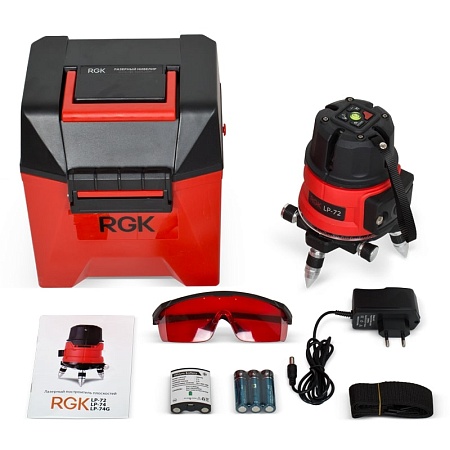 Лазерный уровень RGK LP-72 + штатив RGK LET-170 (779043) RGK – анонс, характеристики, 