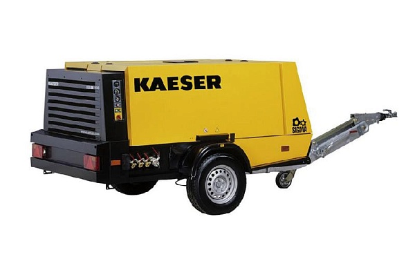Компрессор KAESER M 80 (на шасси) с дизельным двигателем – купить в , подробное изображение 

