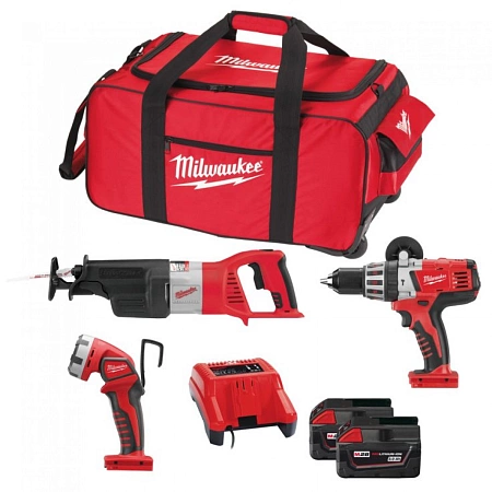 Акции и распродажа milwaukee hd28 pack d-502в набор аккумуляторных инструментов