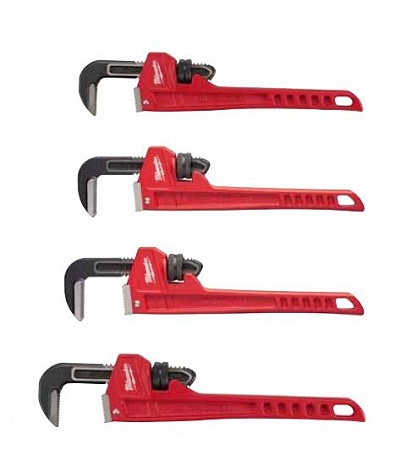 Цена по акции на трубный ключ milwaukee 18&quot; steel pipe wrench -1pc в магазине Инструмент-24