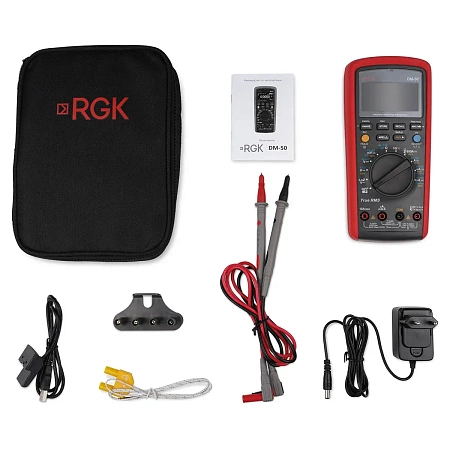 Мультиметр RGK DM-50 с поверкой (721470) RGK – анонс, характеристики, 