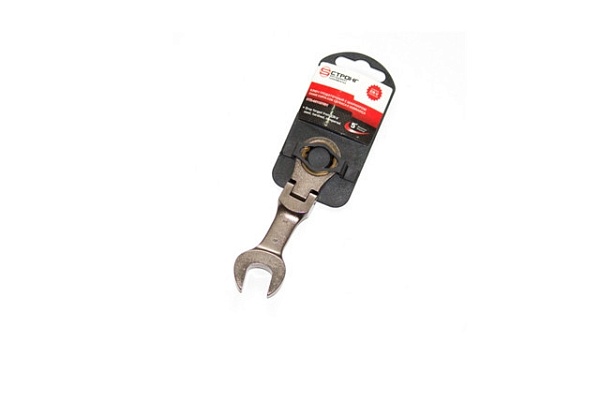 Ключ рожковый накидной с шарниром STRONG СТП-957 19мм : 945 &#8381; 
