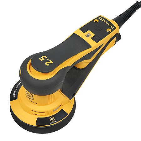*SCH-01-125-2.5 шлиф. машинка ручная 220V/50Hz, 350W, эксцентрик 2,5 мм SCHTAER – анонс, характеристики, 