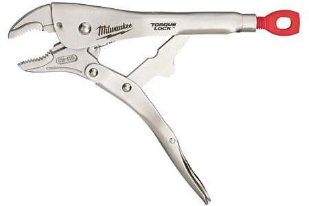 Цена по акции на milwaukee 10torque lock зажим закругленные губки в магазине Инструмент-24