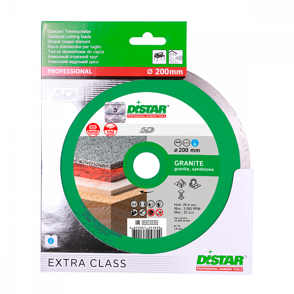 Алмазный диск DISTAR 1A1R GRANITE D180 : детальное описание и быстрый заказ