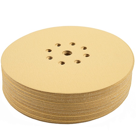 *GRIPPAPER225P150H9-50 Абразивный круг SCHTAER GRIPPaper 225 мм на бумажной основе 9 отв., 50 шт SCHTAER – анонс, характеристики, 