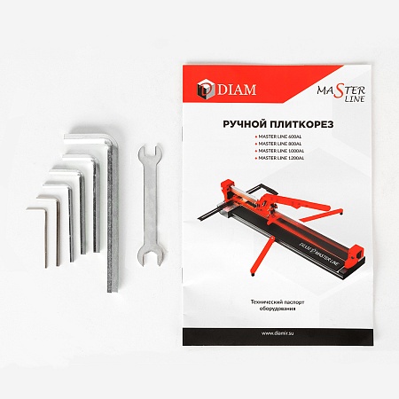 Цена по акции на плиткорез ручной &quot;diam master line-800al&quot; (600155) в магазине Инструмент-24