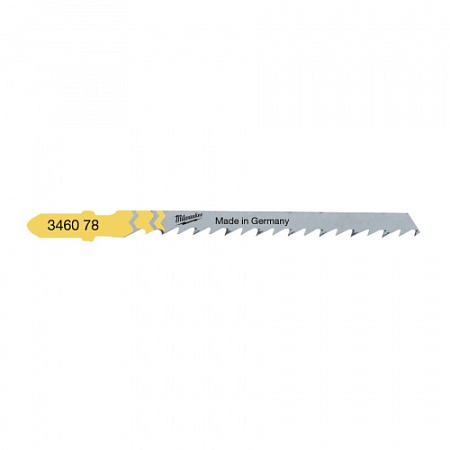 Полотна для лобзика Milwaukee 75x4 mm T 244 D - 5шт для фигурной резки – анонс, характеристики, 