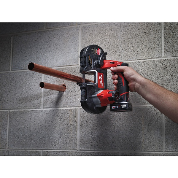 Детальное изображение : milwaukee m12 bs-0 пила ленточная