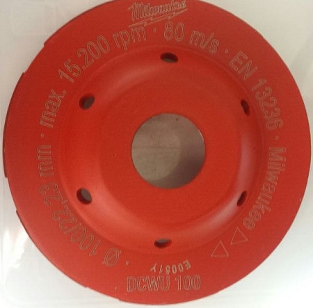 Алмазная чашка Milwaukee DCWU D 125 – анонс, характеристики, 