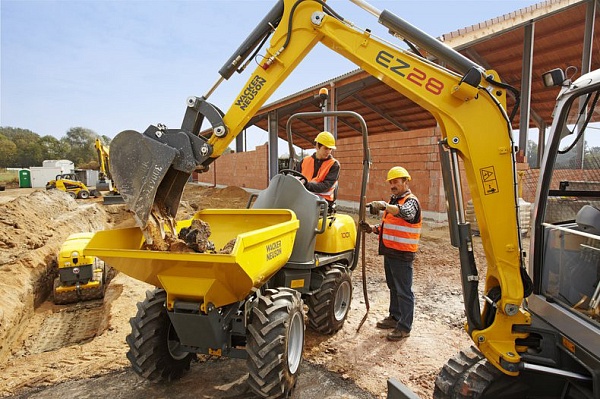 Думпер колесный Wacker Neuson 1001 