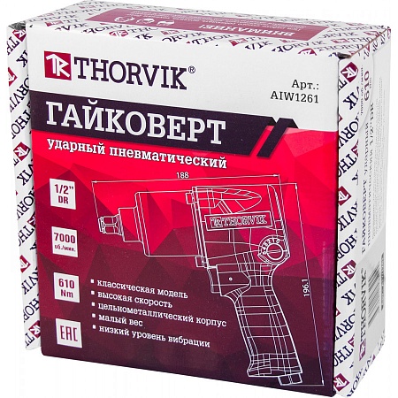 Акции и скидки в магазине гайковерт пневматический thorvik aiw1261