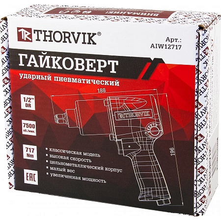 Акции и скидки в магазине гайковерт пневматический thorvik aiw12717