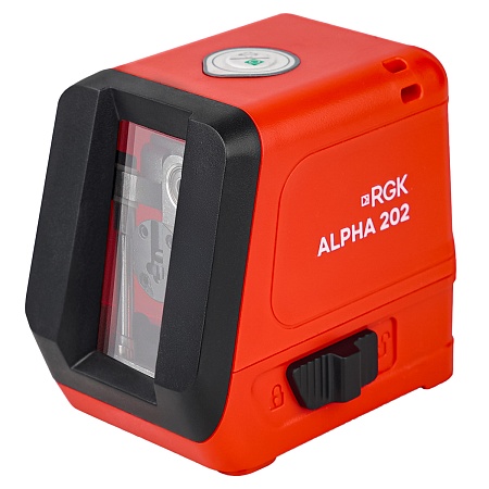 Лазерный уровень RGK ALPHA 202 с зелёным лучом (722842) RGK – анонс, характеристики, 