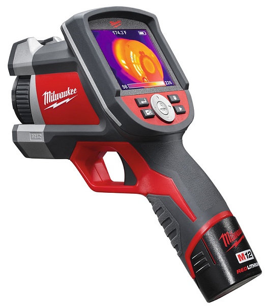 Детальное изображение : milwaukee m12 ti-201c тепловизор