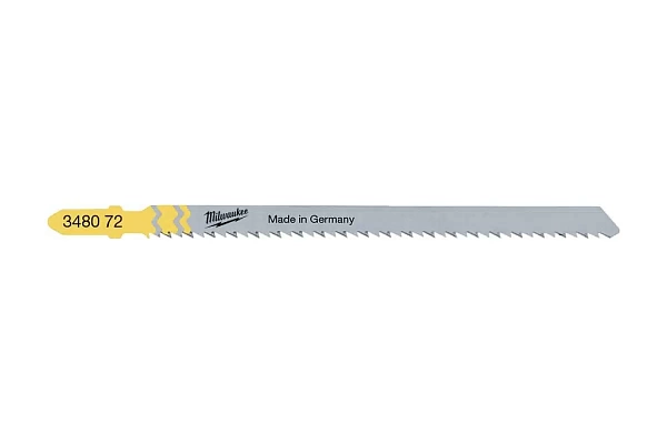 Milwaukee 105x2.5 mm T101BR 5шт Полотна для лобзика столешницы, ДСП – купить в , подробное изображение 
