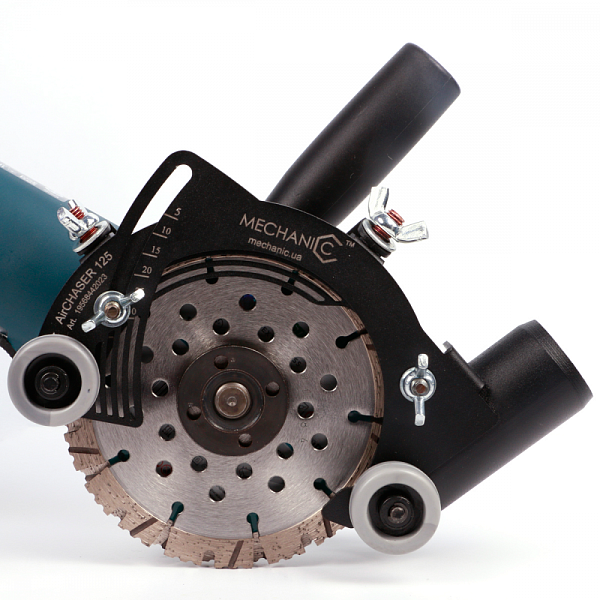 Детальное изображение : mechanic airchaser 125 насадка - штроборез для ушм (болгарки)