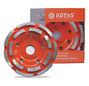 Алмазная чашка двухрядная ADTnS D180 – купить в , подробное изображение 
