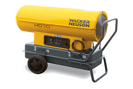 Тепловая пушка Wacker Neuson HD 50 прямого нагрева – анонс, характеристики, 