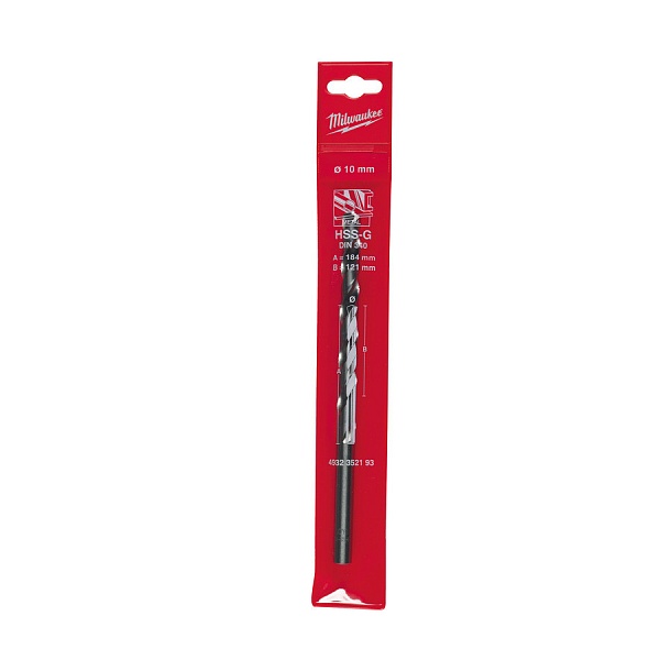 Сверло по металлу Milwaukee 2.50 x 95 - 10шт – купить в , подробное изображение 

