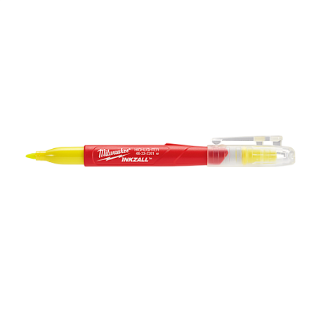Цена по акции на маркеры milwaukee inkzall yellow - 5 pc в магазине Инструмент-24