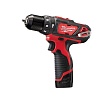 Детальное изображение : milwaukee m12 bpd-0 дрель