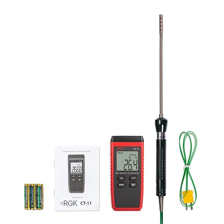Термометр RGK CT-11 с зондом температуры воздуха TR-10A (779739) RGK – анонс, характеристики, 