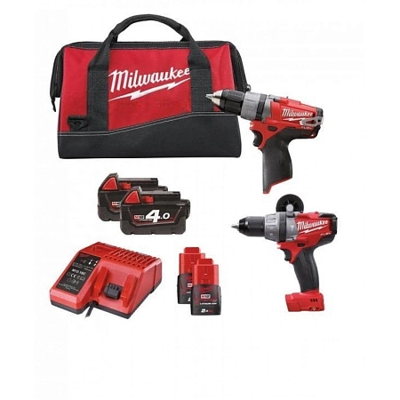 Акции и распродажа milwaukee набор аккум инструментов m18 cpp2b-422b
