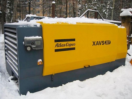 Компрессор Atlas Copco XAVS 307 Cd – анонс, характеристики, 