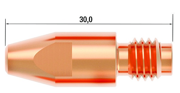Контактный наконечник FUBAG M8х30 CuCrZr d1.2мм в магазине Инструмент-24