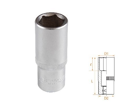 Головка торцевая глубокая шестигранная 3/8&quot;, 18 мм AFFIX AF00130018 AFFIX – анонс, характеристики, MSTAF00130018 