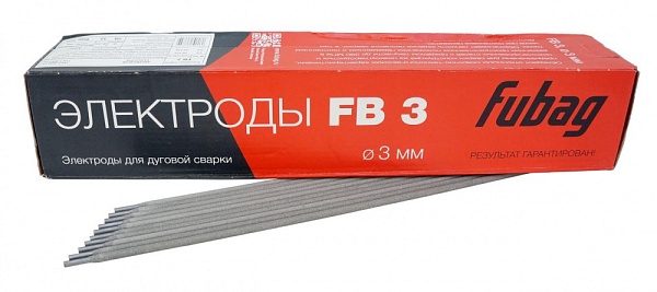 Электрод FUBAG FB3 D3мм/5кг – купить в , подробное изображение 
